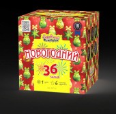 Батарея салютов Новогодний НФ7136 Народный Фейерверк ( х 1") 8/1