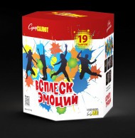 Батарея салютов Всплеск эмоций CC7770 Супер Салют (19 х 2) 2/1