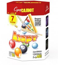 Батарея салютов Азарт CC7054 Супер Салют (7 х 0,8") 24/1