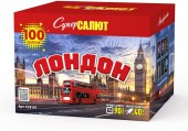 Батарея салютов Лондон CC8101 Супер Салют (100 х 1") 1/1