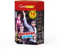 Батарея салютов Веселая затея CC7311 Супер Салют (10 х 1") 16/1